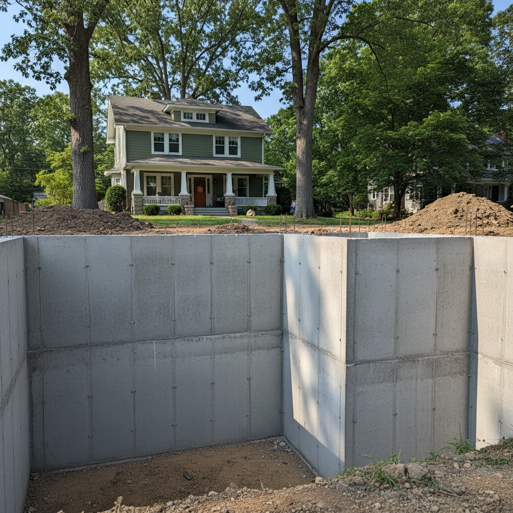 Concrete Patios completed by Titan Concrete in Silver Spring, MD